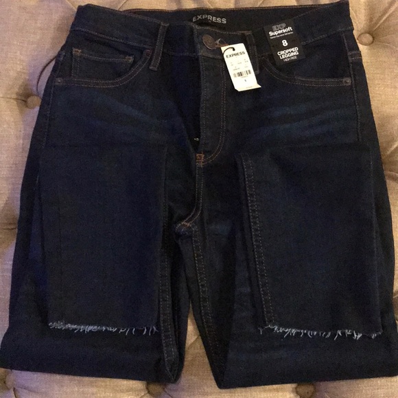 Express cropped leggings size 8 (high rise) - Picture 3 of 5